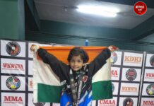 आंतरराष्ट्रिय कराटे रंगमंचावर नागपूरची हेताक्षी वाटकर चमकली